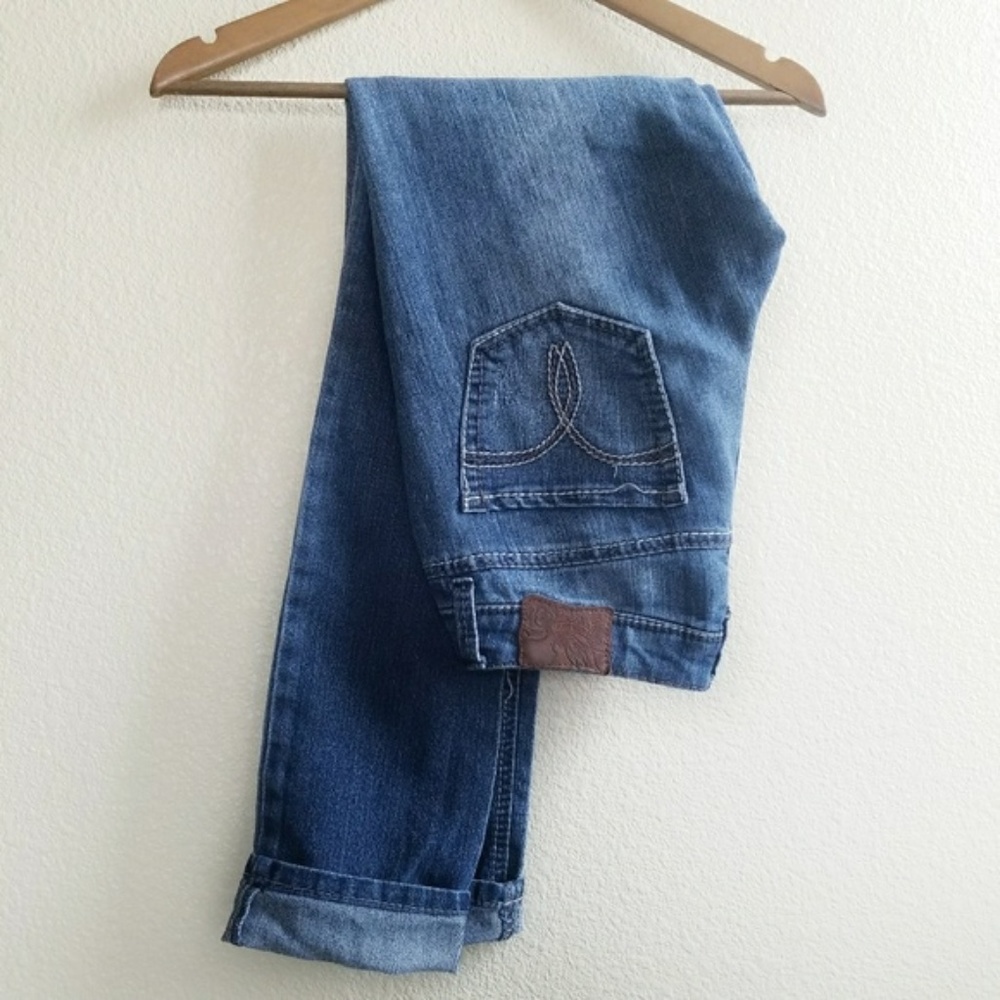 Paris Blues • Straight Leg Boyfriend Jeans Size 3